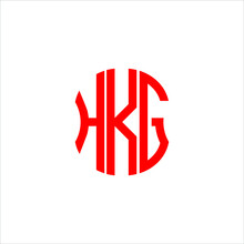 HKG Letter Logo Creative Design. HKG Unique Design
