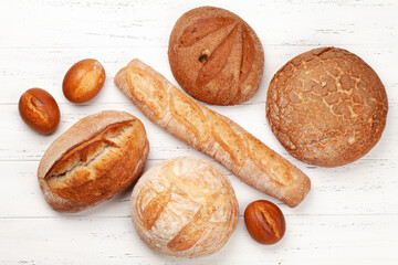 Poster - Various types of bread