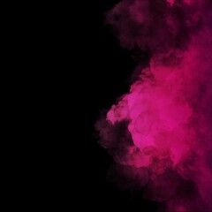 Wall Mural - fog or mist transparent effect isolated on dark background