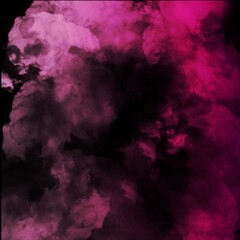 Wall Mural - fog or mist transparent effect isolated on dark background