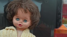 Old Doll At The Flea Market