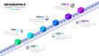 © kuliperko - Infographic template with icons and 6 options or steps. Package