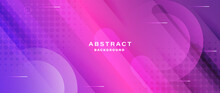 Abstract Pink And Violet Modern Background Gradient Color.	