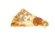 Ordinary leftover slice of pizza.