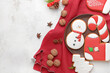 © Pixel-Shot - Tasty Christmas cookies on light background