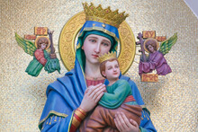 Our Lady Of Perpetual Help Catholic Religious Madonna And Child Statue
