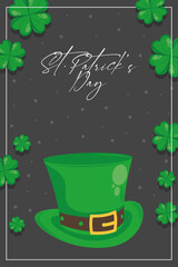 Sticker - st patricks day poster