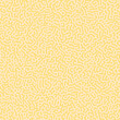 Abstract vector seamless background with organic rounded lines and drops of yellow and white colors.