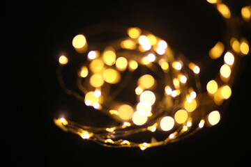 Wall Mural - abstract blurred light element that can be used for cover decoration or background