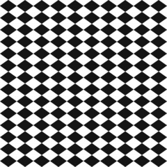 Poster - Diagonal rhombs checker pattern. Vector.