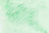Fototapeta  - Abstract watercolor brush strokes, light green painted background. Texture paper