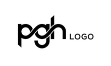 Letters PGH Creative Logo Design Vector