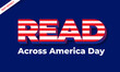 read across america day text effect design