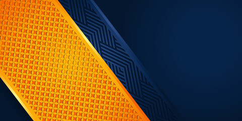 Poster - Modern abstract presentation background with Luxury textured background