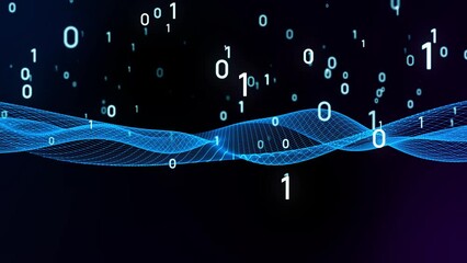 Fototapete - Digital transformation concept. System engineering. Communication network.