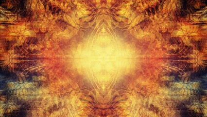 Aufkleber - color ornamental structure, floral ornamental background. sepia tones.
