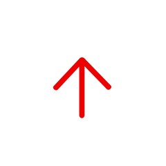 Sticker - Up arrow icon 