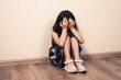 © gmstockstudio - Small girl sitting in depression