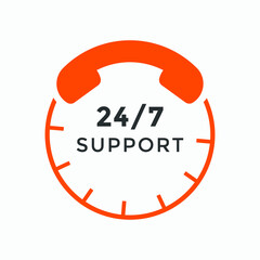 24 hours customer service icon  | 24 7 support icon sign button | customer service icon 
