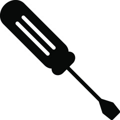 Wall Mural - Screwdriver Glyph Icon