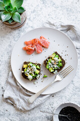 Wall Mural - Healthy breakfast on the table