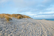 Strand und Dünenlandschaft an der Spitze des Lister Ellenbogens Insel Sylt
