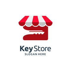 Sticker - Key Store Logo Design