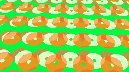 Poster - Abstract pattern from discs.