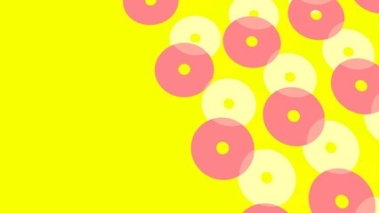 Poster - Abstract pattern of circular patterns.