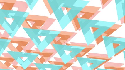Poster - abstract geometric background