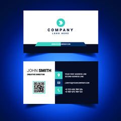 Blue Business Card