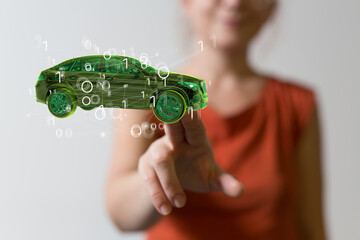 Poster - Driverless autonomous vehicle with lidar technology