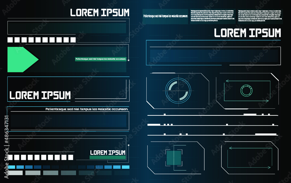 Call Out Gui Vektor Callouts titles. Callout bar labels, information call box bars ...