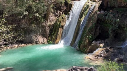 Wall Mural - Cascadas de comala, chiquilistlán, jalisco, mexico