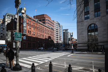 Sticker - Historic bank building in Washington DC