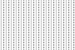 Vertical of dash lines dots and stripes. Seamless design black on white background. Design print for illustration, texture, textile, wallpaper, background. Set 2