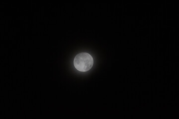 moon and clouds