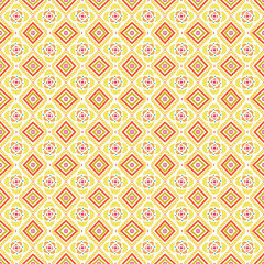 Geometric kilim ikat pattern with grunge texture.seamless colorful pattern for textile, ceramic tiles and design