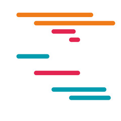 Code on screen vector illustration, flat cartoon coding lines simulation