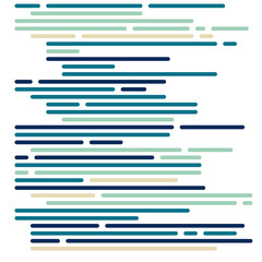 Code on screen vector illustration, flat cartoon coding lines simulation