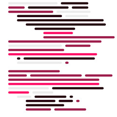 Code on screen vector illustration, flat cartoon coding lines simulation