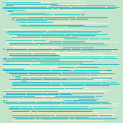 Code on screen vector illustration, flat cartoon coding lines simulation