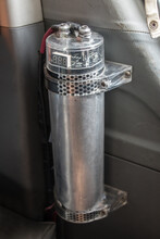A Capacitor Or Cap Inside Car (called Stiffening Caps), Electronic Component For Take Up, Store, And Discharge Electrical Energy. Car Audio Capacito In Car.