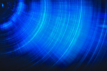 Wall Mural - blue abstract background with spiral pattern. galaxies with stars and planets with circular motifs i