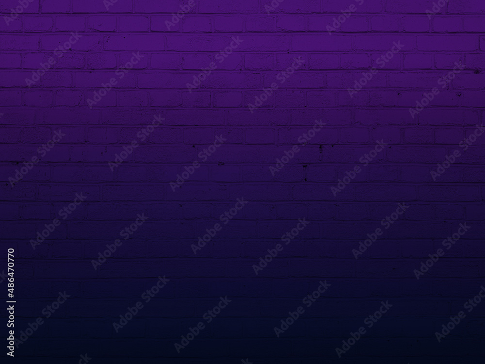 Wall brick purple background texture image.