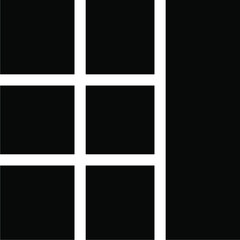 Layout 41 Glyph Icon