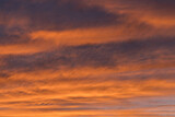 Fototapeta Na sufit - Dramatic Red Sky Full Frame 