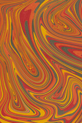 Wall Mural - colored graphic elements. dynamic lines. gradient banners with smooth liquid shapes. template for th