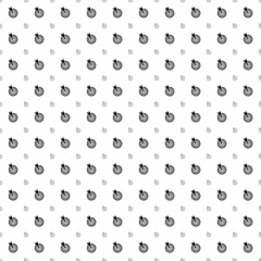 Poster - Square seamless background pattern from geometric shapes are different sizes and opacity. The pattern is evenly filled with big black goal symbols. Vector illustration on white background