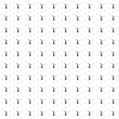 Poster - Square seamless background pattern from black freestyle skiing symbols are different sizes and opacity. The pattern is evenly filled. Vector illustration on white background